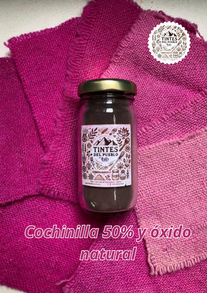 Tintes del Pueblo - Fuccia Rosado 100% Natural