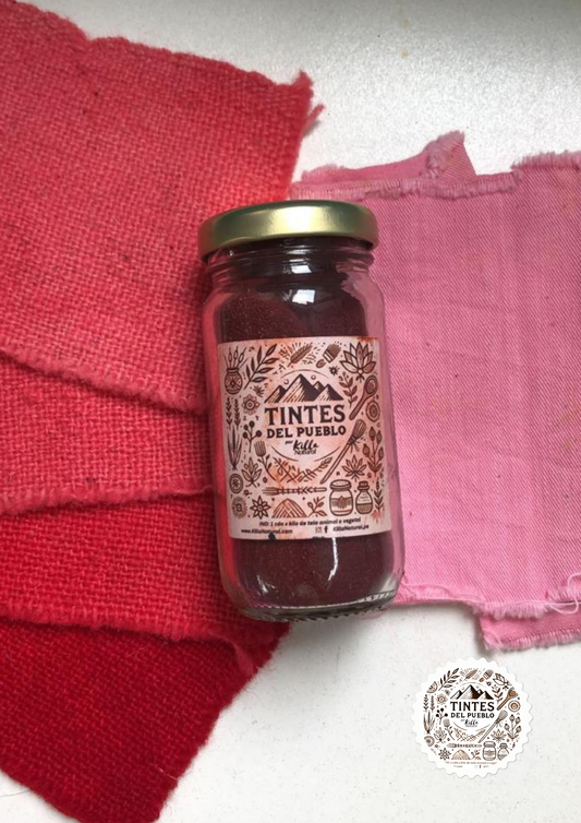 Tintes del Pueblo - Rojo 100% Natural